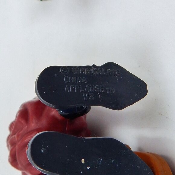 California Raisins 1987-88 Band PVC Figures Bass Player Drummer Dancer Applause - Picture 5 of 7